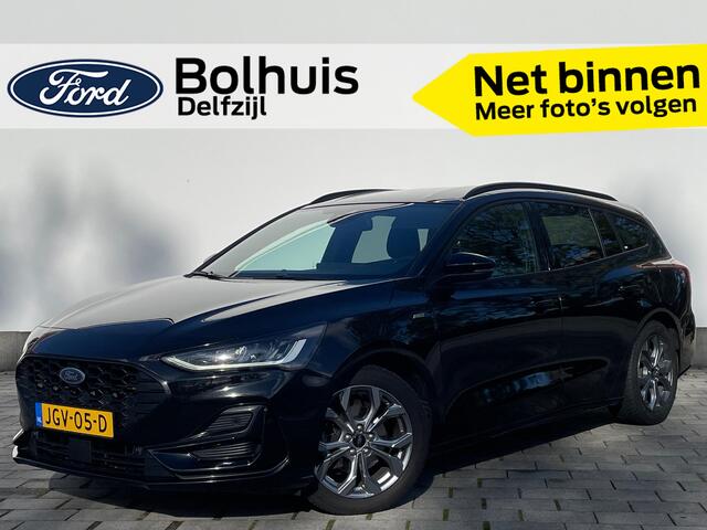 Ford FOCUS Wagon EcoBoost Hybrid 125 pk ST Line | Winter Pack | 4 seiz. banden | Navi | Clima | Cruise | Dr. loos Apple Carplay |