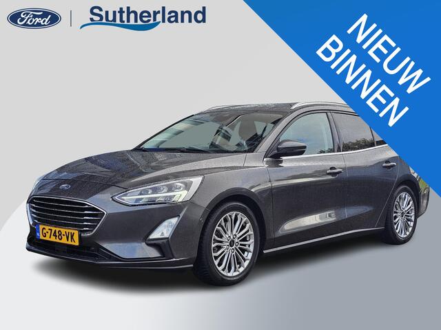 Ford FOCUS Wagon 1.5 EcoBoost Titanium Business 150 pk | 2de eigenaar | Full-led | Trekhaak | 1.500 kg trekgewicht | Camera | Winterpack | Perfect onderhouden!