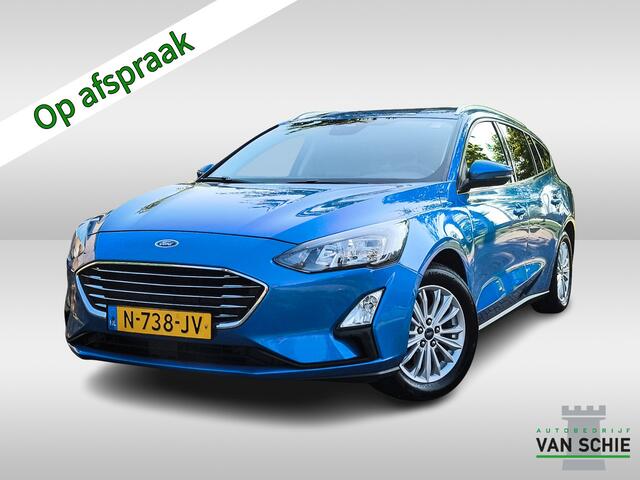 Ford FOCUS Wagon 1.0 EcoBoost Titanium X Business (126 PK) 1e-Eig. & Dealer-Onderh. BOVAG-Garantie. NL-Auto..