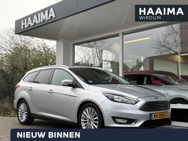 Ford FOCUS Wagon 1.0 Titanium | Stoel- & stuurverwarming | Achteruitrijcamera | Keyless | Navigatie | Trekhaak | Dodehoek detectie