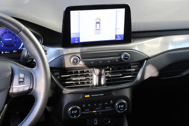 Ford FOCUS Wagon 1.0 EcoBoost Hybrid Titanium X Business Armsteun | Navigatiesysteem | Cruise control | Achterruitrij camera