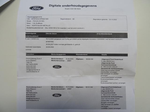 Ford FOCUS Wagon 1.0 EcoBoost Hybrid ST Line Style * CARPLAY * DEALER ONDERH. !!