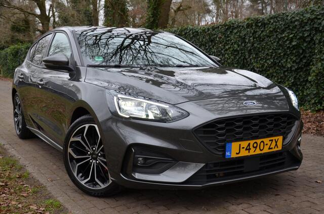 Ford FOCUS 1.0 EcoBoost Hybrid ST Line X Business Navi/Pdc/Ecc/Led/Stoel Stuur & ruitverwarming/Leder/Cr-Controle/Privacy-Glass/Lmv/Bang & Olufsen/Achteruitrijcamera