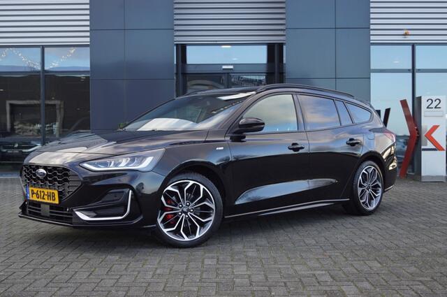 Ford FOCUS Wagon 1.0 EcoBoost Hybrid ST Line Vignale 155pk EXPORTPRIJS Incl BTW/ Leer/ Trekhaak/ 18 Inch LM / Camera / App-connect