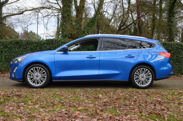 Ford FOCUS Wagon 1.0 EcoBoost Hybrid Titanium X Business Navi/Pdc/Ecc/Achteruitrijcamera/Stuur Ruit&Stoelverwarming/Led/Rijstrooksensor met correctie/Elektrisch bedienbare achterklep met sensorsturing