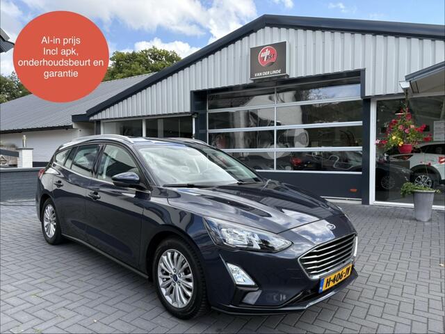 Ford FOCUS 1.5 EcoBoost Titanium Business, Cruise control, Airco, All-in prijs incl afleverbeurt