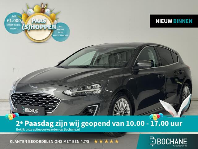 Ford FOCUS 1.0 EcoBoost Hybrid Vignale | Stoelverwarming | Leder | Navigatie | Achteruitrijcamera |