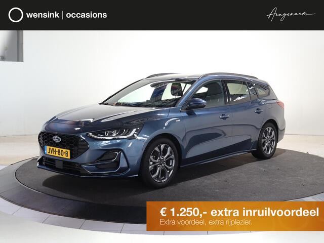 Ford FOCUS Wagon 1.0 EcoBoost Hybrid ST Line X | Elekt. Wegklapbare Trekhaak | Winterpakket | Cruise Control Adaptief | Parkeercamera | Head-Up | Navigatie |