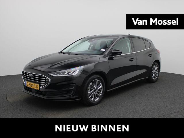 Ford FOCUS 1.0 EcoBoost Hybrid Titanium | Climate Control / ECC | Licht metalen velgen 16 inch | Cruise control | Navigatie | LED koplampen | Park Distance Control voor en achter |