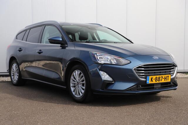 Ford FOCUS Wagon 1.0 EcoBoost Hybrid Titanium X Business Trekhaak Navigatie Achteruitrijcamera Winter Pakket Stuur & Stoelverwarming Carplay Android Cruise Control