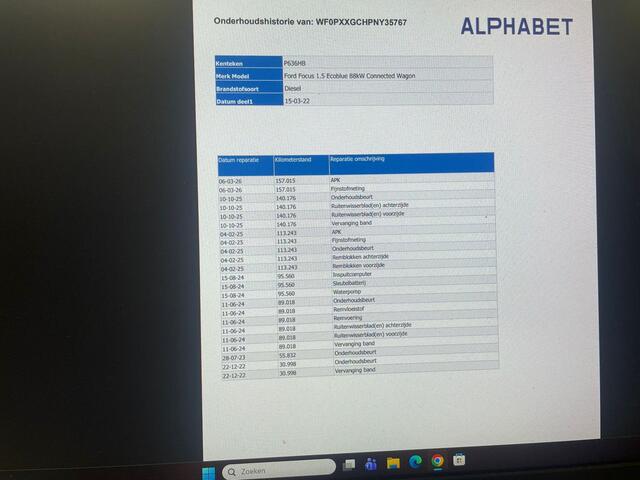 Ford FOCUS Wagon BJR 2022 1.5 120 PK EcoBlue Connected NIEUW MODEL! | TREKHAAK | CLIMA | CRUISE | CARPLAY