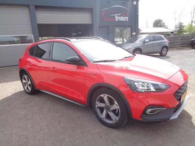 Ford FOCUS 1.0 EcoBoost Hybrid Active X Business Navigatie, ECC, PDC v+a, camera, zwart dak, 17 inch, 155 PK !!