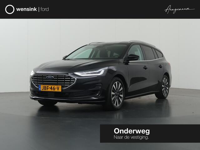 Ford FOCUS Wagon 1.0 EcoBoost Hybrid Titanium X | Winterpakket | AGR Stoelen | B&O | Cruise Control Adaptief | 17" Lichtmetalen Velgen |
