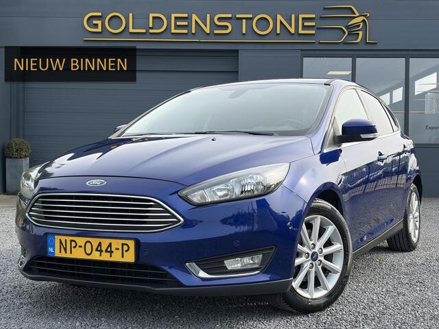 Ford FOCUS 1.0 Titanium 2e Eigenaar,Dealer Onderhouden,Navi,Pdc V+A,125pk,Clima,Cruise,6 Bak,Lm velgen,Net beurt gehad,Apk tot 04-2027
