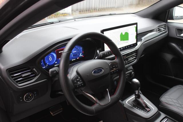 Ford FOCUS 1.0 EcoBoost Hybrid ST Line X Winter Pack, 18", Afn Trekhaak, Carplay/Navigatie, Led, Lederen bekleding!