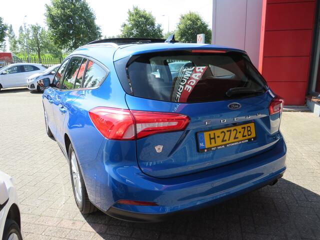 Ford FOCUS Wagon 1.0 EcoBoost Titanium Business 125-PK | Clima-Airco | Android Auto | Keyless Entry | Incl. BOVAG Garantie | Pano dak|