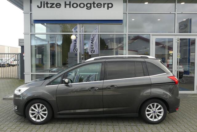 Ford GRAND C-MAX 1.5 Titanium 7p. CRUISE, CLIMA, TREKHAAK (1.300KG), WINTER PACK, CAMERA, PDC V&A, NAVI, APPLE CARPLAY, 119.132KM