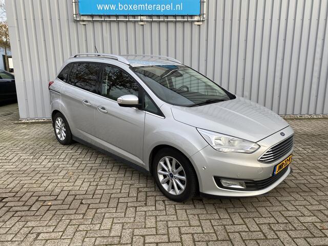 Ford GRAND C-MAX 1.0 Titanium 7p. Navigatie | Parkeer sensoren v+a | All seasonbanden | LM velgen | Winterpakket