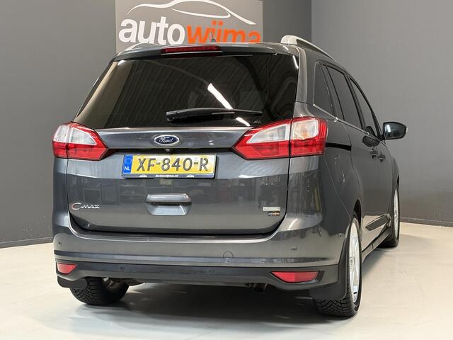 Ford GRAND C-MAX 1.5 Titanium 7p. Automaat Xenon, Stoel/stuurverwarming, Camera