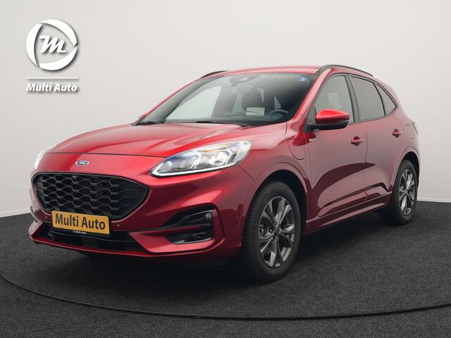 Ford KUGA 2.5 ST-Line X Plug in Hybrid 225pk Dealer O.H PHEV | Head up | Adaptive Cruise | 360 camera | Alcantara Sportstoelen Verwarmd | Apple Carplay | Sportstuur Verwarmd | Navigatie | Virtual | DAB