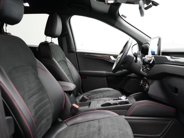 Ford KUGA 2.5 ST-Line X Plug in Hybrid 225pk Dealer O.H PHEV | Head up | Adaptive Cruise | 360 camera | Alcantara Sportstoelen Verwarmd | Apple Carplay | Sportstuur Verwarmd | Navigatie | Virtual | DAB