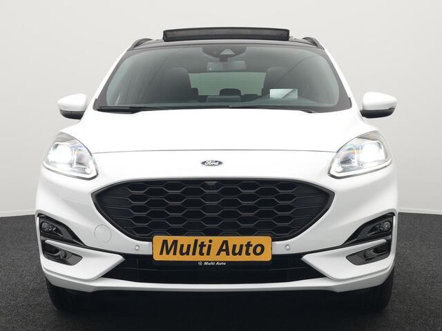 Ford KUGA 2.5 ST-Line Plug in Hybrid 225pk Dealer O.H PHEV | Trekhaak Af Fabriek | Panodak | Head up | Adaptive Cruise | 360 Camera | Sportstoelen Verwarmd | Keyless | Apple Carplay | Navigatie | DAB |
