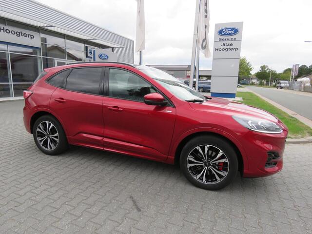 Ford KUGA 2.5 PHEV ST-Line X NAVI,PANORAMADAK,ADAPTIVE CRUISE,ADAPTIVE KOPLAMPEN,HEADUP,KEYLESS,ELEKTR AKLEP,LUCID RED METALLIC.