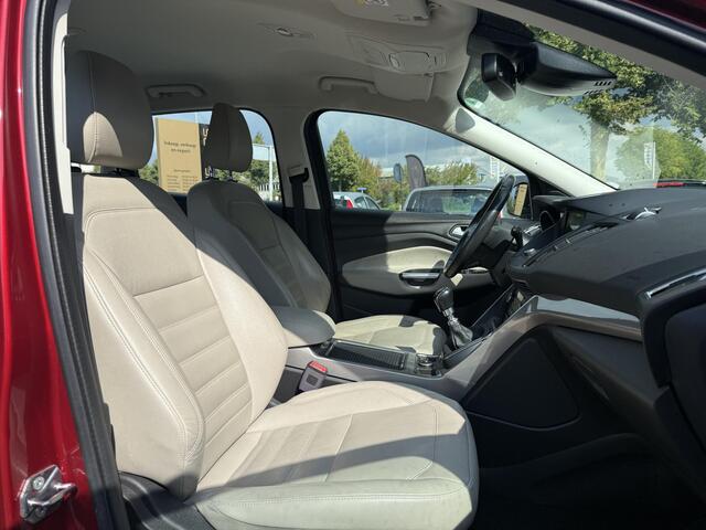 Ford KUGA 1.5 EcoBoost Titanium 2e Eigenaar,Dealer Onderhouden,Leder,Navi,Camera,Clima,Cruise,Stoelverwarming,6 Bak,150pk,Nieuwe Apk bij Aflevering