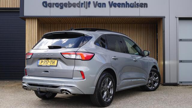Ford KUGA 1.5 EcoBoost ST-Line X Pano.Dak Trekhaak B&O Stoel/Stuurverwarming 18inch LM Leder/Alcantara *37208km* 1800kg Trekgewicht!