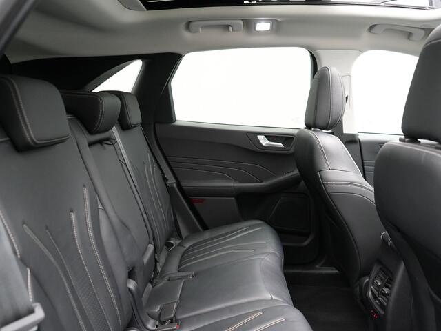 Ford KUGA 2.5 Vignale Plug In Hybrid 225pk Dealer O.H PHEV | Panodak | Head Up | Adaptive Cruise | 360 Camera | Bang & Olufsen Sound | Lederen Sportstoelen Memory & Verwarmd | Keyless | Apple Carplay | Stuur Verwarmd | Blis | Virtual | Navigatie