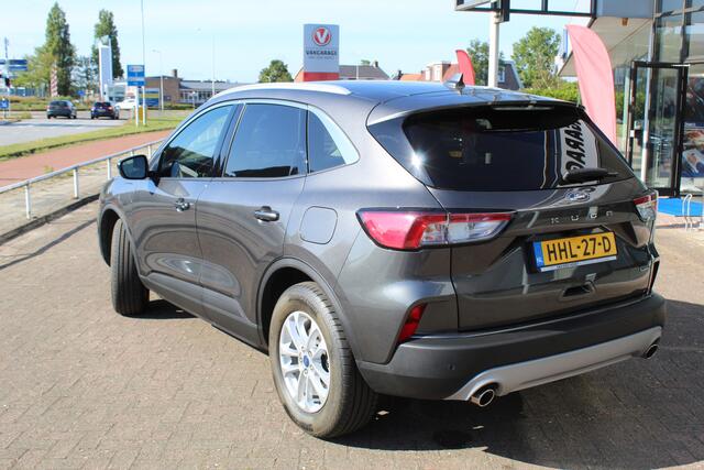 Ford KUGA 2.5-225pk PHEV Titanium X Plug-In Hybrid. Fabr. garantie t/m 07-04-2028 ! Slechts 10.000km ! Autm. airco dual, stoel-, stuur- en voorraamverw., LED verl., B&O soundsyst., metallic lak, cruise control, camera, LM wielen, elektr. achterklep en best. stoel e
