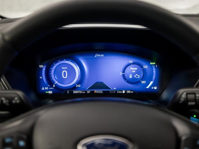 Ford KUGA 2.5 PHEV Titanium X 225Pk Automaat (VIRTUAL COCKPIT, APPLE CARPLAY, GROOT NAVI, CAMERA, LEDER, STUUR/STOELVERWARMING, ELEK SPORTSTOELEN, KEYLESS, CRUISE, NIEUWSTAAT)