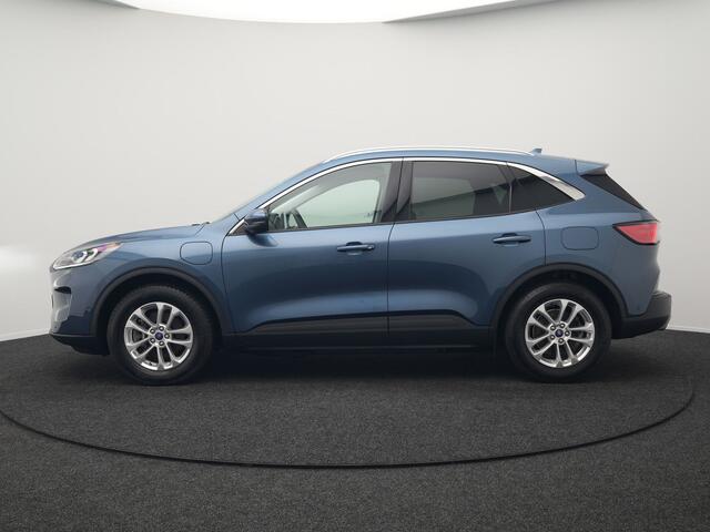Ford KUGA 2.5 Titanium X Plug In Hybrid 225pk Dealer O.H. PHEV | Trekhaak Af Fabriek | Adaptive Cruise | Head Up | 360 Camera | Verwarmde Lederen Sportstoelen & Stuur | Blis | Navigatie | Keyless | Virtual | DAB |