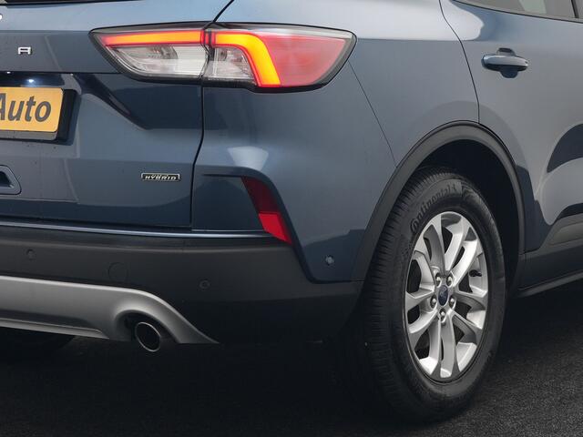 Ford KUGA 2.5 Titanium X Plug In Hybrid 225pk Dealer O.H. PHEV | Trekhaak Af Fabriek | Adaptive Cruise | Head Up | 360 Camera | Verwarmde Lederen Sportstoelen & Stuur | Blis | Navigatie | Keyless | Virtual | DAB |