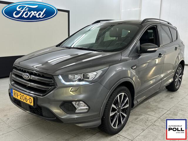 Ford KUGA 1.5 EcoBoost 150pk ST Line Navi Leder Trekhaak Parking pack Voorruitverwarming Privacy Glass