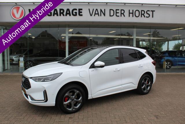 Ford KUGA 2.5 PHEV ST-Line X , 2100kg trekgewicht , Nieuw Model Panorama/schuif kantel dak , Trekhaak wegklapbaar AGR stoelen voor , Winterpack