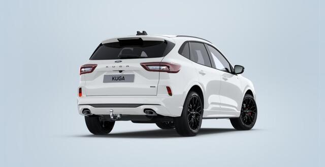 Ford KUGA 2.5 PHEV ST-Line X Black Pack 243pk e-CVT Automaat | 74064 | Full Options | Black Package | E-Trekhaak | Panodak | Coast-to-Coast Matrix LED | 20'' | Winter Pack | Head-Up | Driver Assistance Pack | AGR-stoelen | etc. etc.