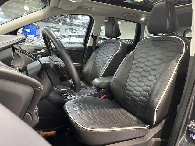 Ford KUGA 1.5 EcoBoost 182 pk Vignale | Trekhaak | Pano | Winter Pack | Leder | Camera | Adapt. cruise | 100% dealer onderh.