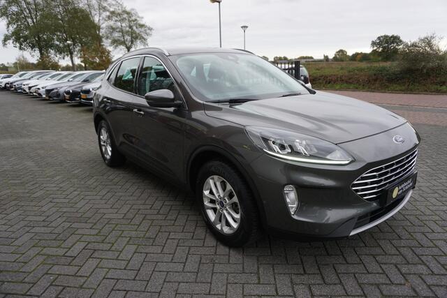 Ford KUGA 2.5 PHEV TITANIUM LUXE VOLLEDIG DEALER ONDERHOUDEN! 1500KG TREKGEWICHT! AFN.TREKHAAK 360 CAMERA LED NAVI ANDROID/APPLECARPLAY ADAPTIEVE CRUISE WINTERPAKKET LMV PDC V+A ENZ...