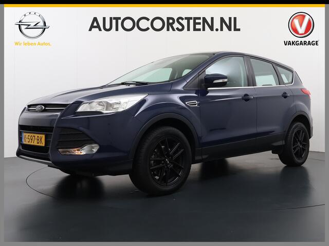 Ford KUGA T 150PK Airco Trekhaak Cruise Control Pdc 17"lmv Elektr+Verwarmde Spiegels EBD Bluetooth Isofix Super Onderhouden Distributie is 5-2025 Vervangen!! 2.000kg trekvermogen!