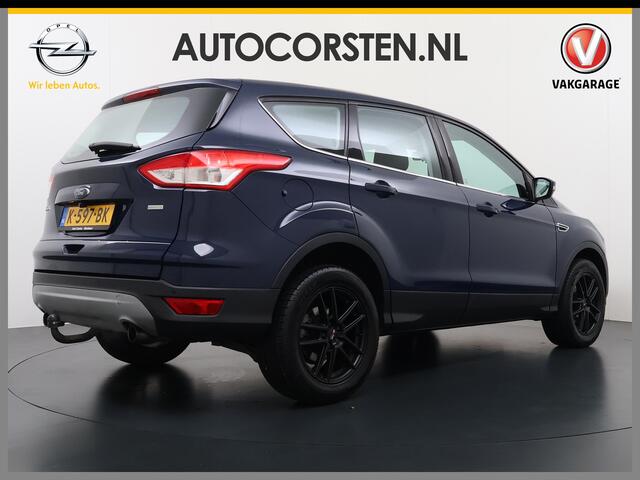 Ford KUGA T 150PK Airco Trekhaak Cruise Control Pdc 17"lmv Elektr+Verwarmde Spiegels EBD Bluetooth Isofix Super Onderhouden Distributie is 5-2025 Vervangen!! 2.000kg trekvermogen!