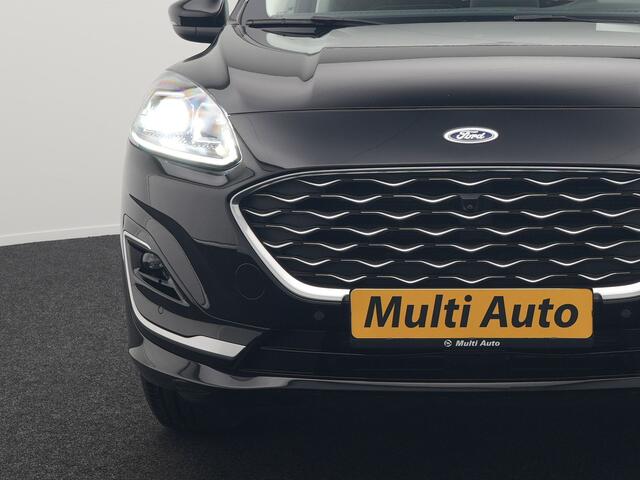 Ford KUGA 2.5 Vignale Plug In Hybrid 225pk Dealer O.H. PHEV | Trekhaak Afneembaar | Head Up | 360 Camera | Adaptive Cruise | Lederen Sportstoelen Memory & Verwarmd | Bang&Olufsen | Stuur Verwarmd | Apple Carplay | Blis | Keyless | Navigatie | DAB
