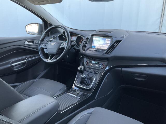 Ford KUGA 1.5 EcoBoost Titanium Trekhaak Sony-Audio Nav/Cruise Clima Hoogzitter Voll.Onderhouden!