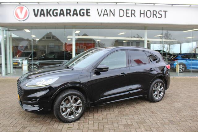 Ford KUGA 2.5-225pk Plug-in Hybrid ST-Line X. Hybride rijden voor een reële prijs ! Adaptive Cruise Control, Stoel- en voorraamverwarming, Climate Control, Metallic lak, Camera v+a, Elektr. achterklep, Side- en lane assist etc.