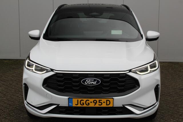 Ford KUGA 2.5-243pk PHEV ST-Line X. Van ¤. 54.937,- voor ¤. 43.735,- ! Trekgewicht van 2.100kg ! Elektr. verstelb. AGR stoelen voor, Stoel-, stuur-, voorraam- en achterbank verwarming, Elektr. panorama/schuif-kanteldak , Trekhaak elektr. wegklapbaar, B&O soundsyst.