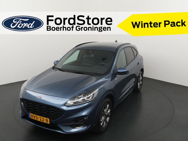 Ford KUGA 2.5 PHEV 225 pk ST-Line | Winter Pack | Camera | Keyless | LED | Clima | Cruise | Apple/Android CarPlay | Fabr. Gar. t/m 2029!