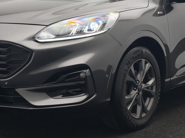 Ford KUGA 1.5 EcoBoost ST-Line 150pk Dealer O.H. | 1800kg Trekgewicht | Trekhaak Af Fabriek | Panodak | Adaptive Cruise | 360 Camera | Sportstoelen & Stuur Verwarmd | Apple Carplay | Keyless | Virtual | Blis | Navigatie | DAB |