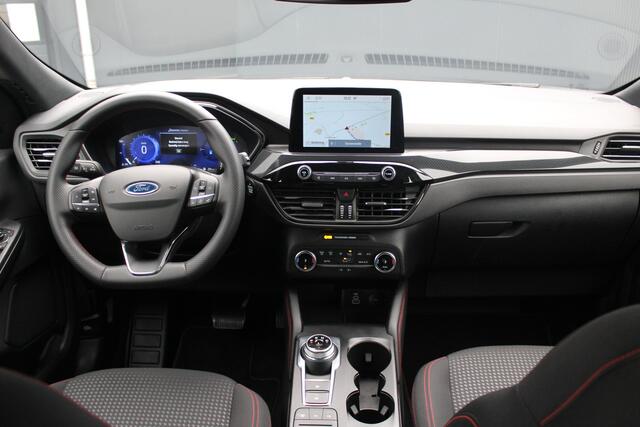 Ford KUGA 2.5 PHEV ST-Line | Incl. 12 maanden garantie | Virtual cockpit | DAB+ | Navigatie | Achteruitrijcamera | Apple carplay/ Android auto | Zwart hemel | 18" velgen | Parkeersensoren voor en achter | Keyless entry & go |