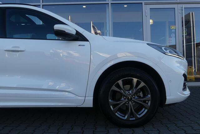 Ford KUGA 2.5 PHEV ST-Line X ELEKT. TREKHAAK (1.500KG), PANO, HUD, WINTER PACK, ADAPT. CRUISE, CLIMA, NAVI, CAMERA V&A, PDC V&A, APPLE CARPLAY/ANDROID AUTO, BLIS, KEYLESS, 49.416KM