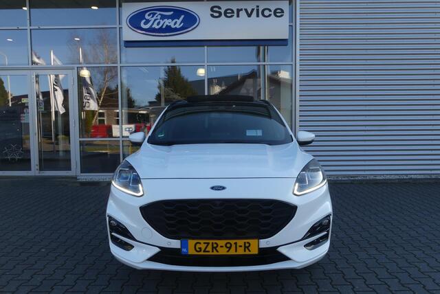 Ford KUGA 2.5 PHEV ST-Line X ELEKT. TREKHAAK (1.500KG), PANO, HUD, WINTER PACK, ADAPT. CRUISE, CLIMA, NAVI, CAMERA V&A, PDC V&A, APPLE CARPLAY/ANDROID AUTO, BLIS, KEYLESS, 49.416KM
